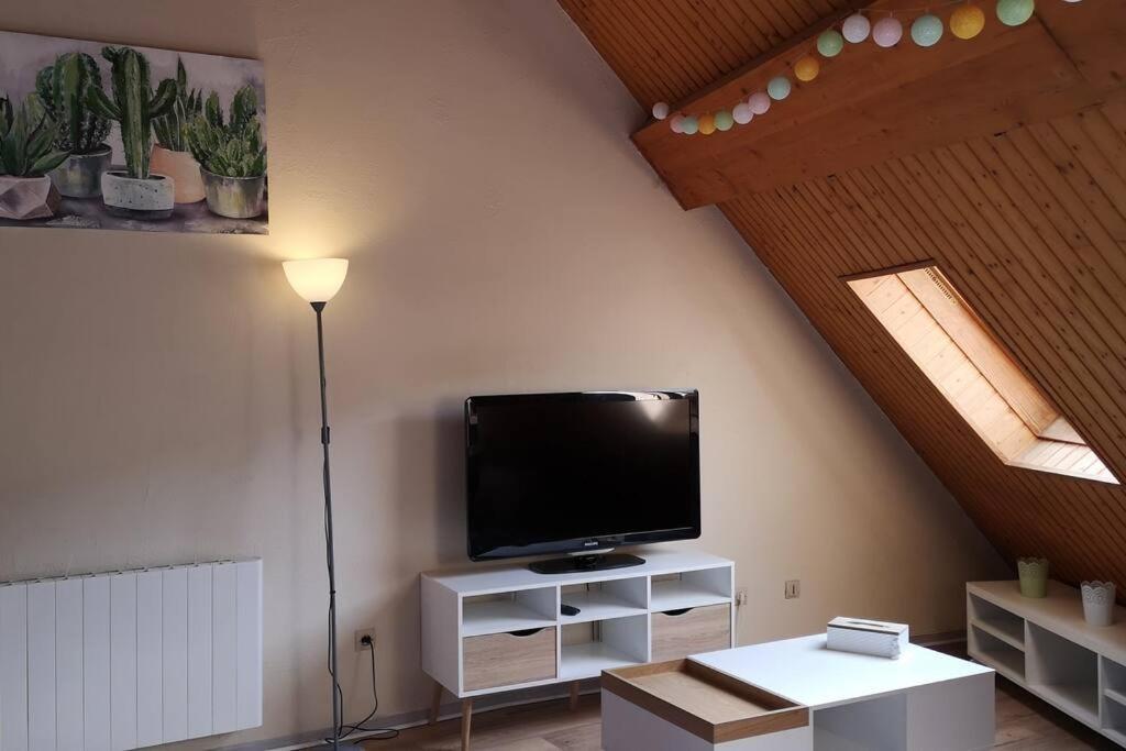 Duplex au centre ville, dans cour intérieure calme Dole Esterno foto