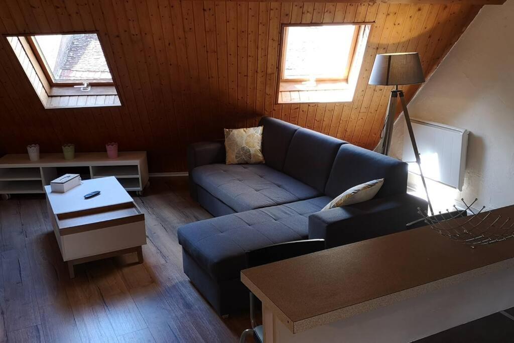Duplex au centre ville, dans cour intérieure calme Dole Esterno foto